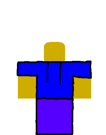 blue shirt
